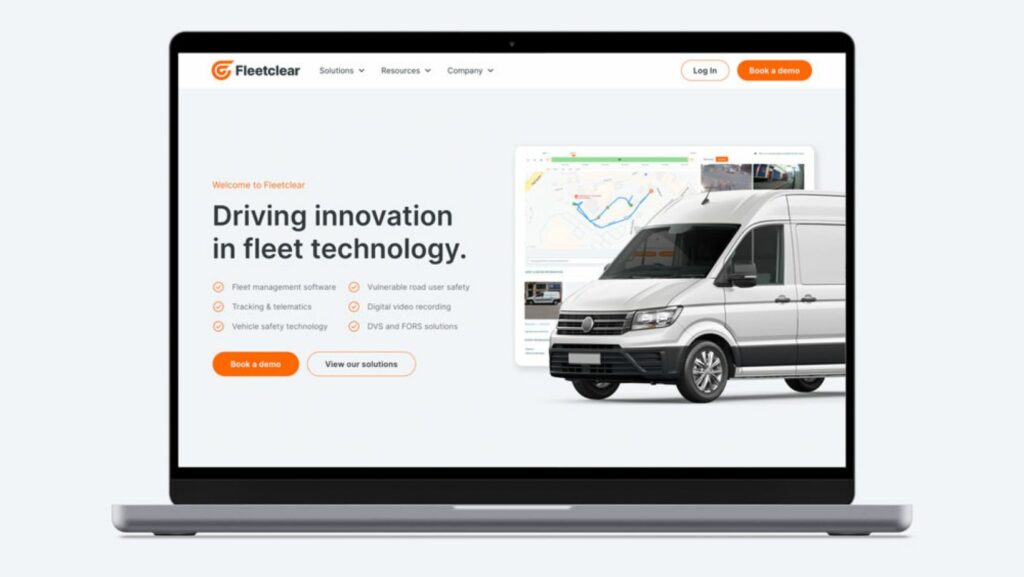 webfleet solutions website